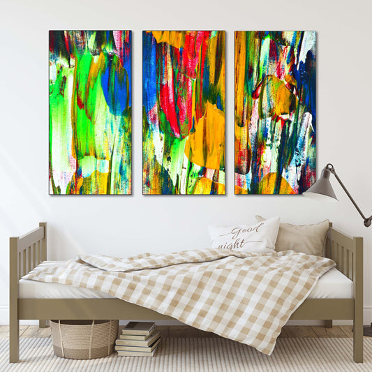 Abstract wall art paintings on canvas, home wall decor, abstract print, multi panel wall art abstract canvas trendy wall art Modern wall art