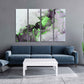 Marmor-Wand-Dekor, Marmor-Leinwand abstrakt, abstrakte Wandkunst Gemälde auf Leinwand, Multi-Panel-Wandkunst Marmor Leinwand