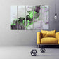 Marmor-Wand-Dekor, Marmor-Leinwand abstrakt, abstrakte Wandkunst Gemälde auf Leinwand, Multi-Panel-Wandkunst Marmor Leinwand