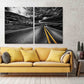 Große Leinwandkunst, Schwarz-Weiß-Kunst, Wohndekor, Leinwanddruck, Trendy Wandkunst, Wandbehang, Dekor, Wandkunst für Schlafzimmer, Wandkunst-Sets