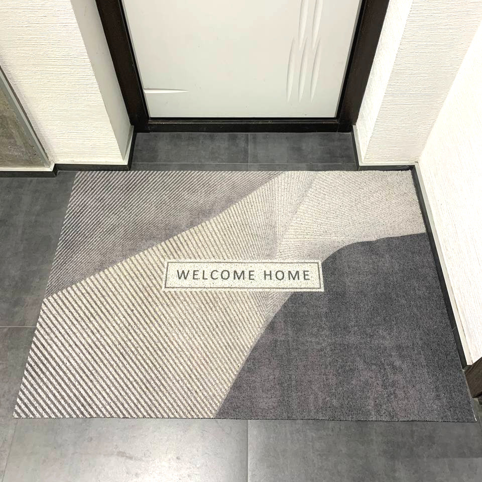 Universelle Fußmatte, Eingangsmatte "Grauer Rand"