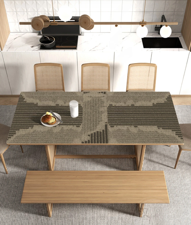 Wasserdichte Tischdecke, Tischüberwurf "Papier"