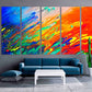 Abstrakte Wandkunstgemälde auf Leinwand, Wanddekoration für Zuhause, Leinwandgemälde, moderne abstrakte Kunst, Wanddekoration im Bauernhausstil, Wanddekoration im Schlafzimmer