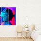 Vogue Wandkunst Gemälde Frauen Gesichter Wandkunst Gemälde auf Leinwand, Frau Wandkunst, Wohnwanddekor, Leinwandgemälde, trendige Wandkunst