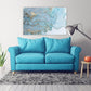 Blaue Marmor Wandkunst Fluid abstrakter Druck Abstrakte Wandkunst Gemälde auf Leinwand Home Wanddekoration Gold Marmor Wandkunst Multi Panel Wandkunst