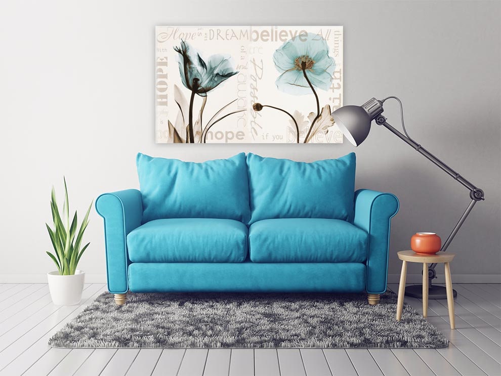 Wall art boho flowers Botanical paintings Flowers wall art paintings on canvas home wall decor canvas painting extra large wall art