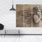 Engel Wandkunst Gemälde auf Leinwand religiöse Wandkunst Wohnwanddekor Schlafzimmer Wanddekor druckbare Wandkunst Multi Panel Wandkunst