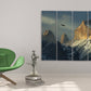 Berge Wandkunst Gemälde auf Leinwand, Wandbilder Berge, Natur Wandkunst, Wohnwanddekoration, Bergkunstdruck, Landschaftsmalerei