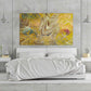 Moderne abstrakte Kunst Abstrakte Wandkunst Gemälde Leinwand Luxus Wandkunst Leinwandgemälde abstrakter Druck Pour Painting