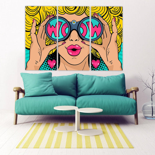 Paintings women faces wall art paintings on canvas, home wall decor, canvas painting, bright wall art, wall hanging decor