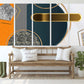 Geometric wall art Modern abstract art Abstract art print Multi panel canvas room wall decor Abstract wall art Abstract painting