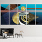 Geometrische Wandkunst, geometrischer Kunstdruck, moderne abstrakte Kunst, abstrakter Kunstdruck, geometrische Wanddekoration, abstrakte Wandkunst, abstrakte Malerei