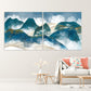 Blue ridge mountains wall art Mountain line art wall print Modern abstract art Abstract art print Abstract wall art Abstract painting