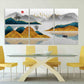 Blue Ridge Mountains Wandkunst Berg Line Art Wanddruck Moderne abstrakte Kunst Abstrakter Kunstdruck Abstrakte Wandkunst Abstrakte Malerei