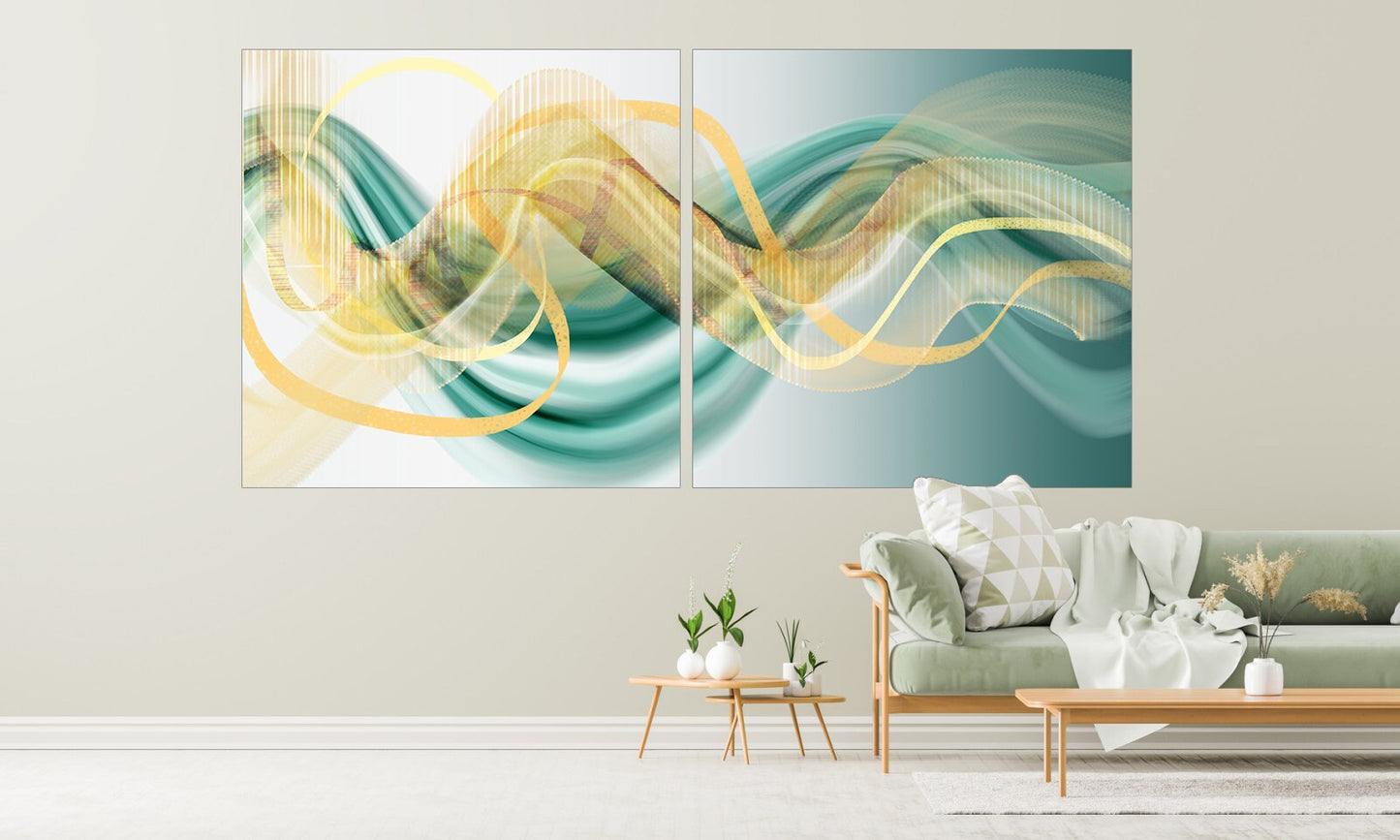 Modern abstract wall art print Multi panel canvas room wall decor Abstract  Extra large wall art canvas painting