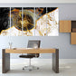 Wandkunst Marmor für Schlafzimmer, moderner abstrakter Kunstdruck, mehrteilige Leinwand, Wanddekoration fürs Zimmer, abstraktes Leinwandgemälde, extra große Wandkunst