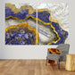Moderne Wandkunst abstrakte Leinwand Multi-Panel-Wandkunst Druckbare Wandkunst Zeitgenössische Kunst Wandkunst-Sets Geometrische Kunst