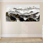 Smoky mountains wall art 3 panel canvas Rocks and mountains Home wall decor Outdoors mountains wall art Canvas painting