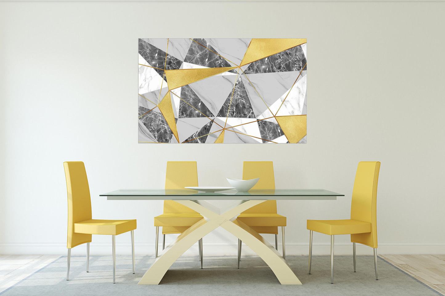 Geometric patterns Modern abstract art Wall collage kit Multi panel canvas Wall art Canvas painting Abstract wall art Home wall decor