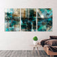 Home wall decor Canvas painting Large panel wall art Picture frames Abstract expressionist painting 3 panel canvas Abstract wall art