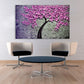 Sakura bonsai tree Sakura blossoms Floral wall art japanese wall art canvas japanese prints wall art asian wall art huge wall art