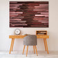 Abstrakte Linie extra großer Druck auf Leinwand, 3er-Set rote Wandkunst, moderne abstrakte Multi-Panel-Wanddekoration für Zuhause, druckbare Wandkunst