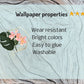 Geometric peel and stick wallpaper mural abstract, marble wallpaper, giant wall mural for living room, bedroom, kitchen.