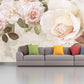 Flowers wallpaper Floral Peel and stick wallpaper Photo wallpaper Textured wallpaper adhesive wallpaper Botanical removable wallpaper