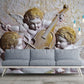 Religious wall art Removable wallpaper Textured wallpaper fabric wallpaper wallpaper painting canvas vinyl wallpaper modern wallpaper