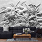 Floral Wallpaper Self Adhesive Peel and Stick Removable Floral Wallpaper Living Room Bedroom self afhesive mural