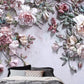 Boho Floral Wallpaper Self Adhesive Peel and Stick Removable Floral wall mural Living Room Bedroom self afhesive mural Botanical removable