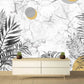 Modern luxury wallpaper Herb marble prints wall art Abstract Geometric Peel and stick Removable Photo wallpaper Self adhesive mural