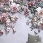 Boho Floral Wallpaper Self Adhesive Peel and Stick Removable Floral wall mural Living Room Bedroom self afhesive mural Botanical removable