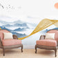 Smoky mountains wall art Peel&stick wallpaper Blue ridge mountains wall art Wall decor Outdoors mountains wall art