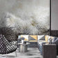 Herb wallpaper peel and stick wall mural, leaf wallpaper, mural leaves, removable wallpaper, bedroom wall decoration