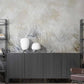 Herb wallpaper peel and stick wall mural, leaf wallpaper, mural leaves, removable wallpaper, bedroom wall decoration